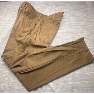 Mavi Jeans Mens Size 44x36 Zach Straight Leg Mid Rise Stretch Tan Denim